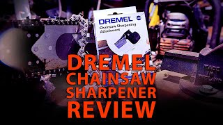 Dremel Chainsaw Sharpener Review [upl. by Gilbye569]