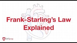 FrankStarlings Law Explained  EMTprepcom [upl. by Barger]