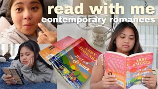 dark romance reader reads contemporary romance books📚🔪  reading vlog spoiler free [upl. by Farhi380]