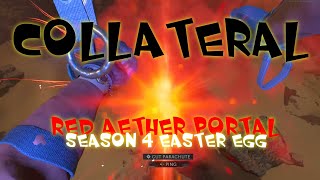 COLLATERAL RED AETHER PORTAL RIFT SEASON 4 EASTER EGG SEASON 5 RELOADED OUTBREAK COLD WAR ZOMBIES [upl. by Sokil]