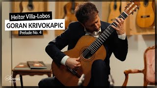 Goran Krivokapic plays Prelude No 4 by Heitor VillaLobos [upl. by Dhaf105]