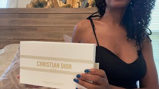 New Unboxing of Dior Minaudiere 2023 Holiday Clutch MOD shots [upl. by Nimrak]