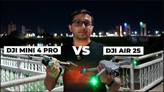 DJI MINI 4 PRO VS DJI AIR 2S QUAL O MELHOR DRONE [upl. by Yleme]