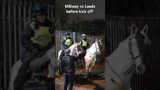 Millwall Vs Leeds United Before Kick Off At The Den 2024 [upl. by Hakaber]