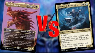 Chulane VS The Ur Dragon 1v1 EDHCMDR Gameplay [upl. by Radnaskela]