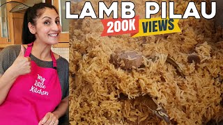 How To Make PERFECT Lamb Pilau  Pulao  Pilaf Rice Recipe Tutorial DIY [upl. by Brebner]