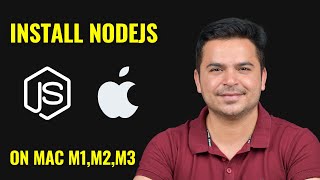 How To Download And Install Node js On Mac  M1  M2  M3 [upl. by Aleen]