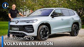 VOLKSWAGEN TAYRON 2025  Análisis al NUEVO SUV de Volkswagen  Primer contacto  Review en español [upl. by Ycniuqal]