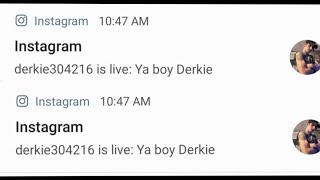 Derek Derkie Castle Instagram Live 51524 Ya Boy Derkie bcmce derkieverse sbaw [upl. by Gilmer]