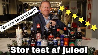 Stor test af juleøl med Carsten Berthelsen [upl. by Obocaj624]