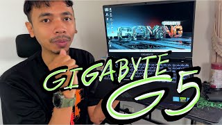 รีวิว Notebook GIGABYTE G5 i5 12450H  RTX4050 gigabyte gaming [upl. by Laura]