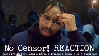 Zone 2  No Censor Official video Crooklyn Reaction [upl. by Buchbinder]