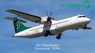 Airlines of Chatham Islands as May 2024 [upl. by Otinauj]