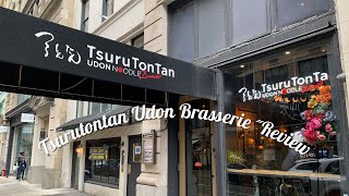 Tsurutontan Udon Noodle Brasserie Review [upl. by Weinert]