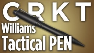 CRKT Williams Tactical Pen [upl. by Sundin518]