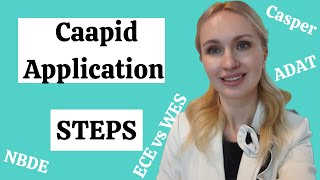 Adea Caapid Application  Foreign Trained Dentist [upl. by Lusar69]