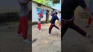 Shaolin kung fu Kick 🦵🦶 exercise shaolin kungfu martialarts [upl. by Munafo554]