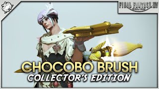 FFXIV  Pictomancer Chocobo Brush Dawntrail Collectors Edition [upl. by Casi]