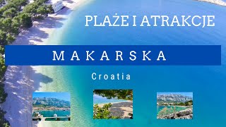 Chorwacja  Makarska HD najpiękniejsze plaże atrakcje noclegi  apartamenty vlog1 [upl. by Erdnael]