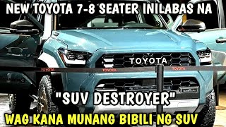 NEW TOYOTA 78 SEATER CAR BAGONG SUV NA NAMAN INILABAS NA TERAIN HUNTER HUNTER SUV CAR [upl. by Trant]