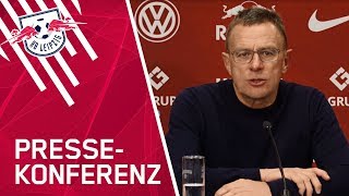 Die Pressekonferenz nach dem Remis gegen Hoffenheim [upl. by Acinom]