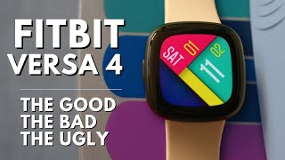 Fitbit Versa 4 InDepth Review the good the bad the ugly [upl. by Naicul140]