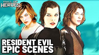 Resident Evils Most Epic Scenes  Resident Evil Movies  Hall Of Heroes [upl. by Morrison]