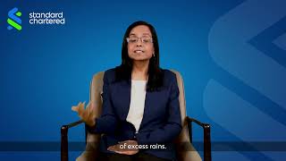 Standard Charted Bank Impact of Monsoon on Economy with Anubhuti Sahay  01 [upl. by Dayna]