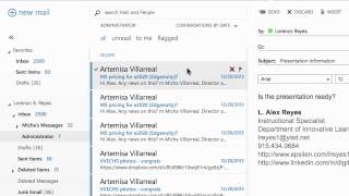 Office 365 Outlook Introduction To Mail Rules [upl. by Trebla14]