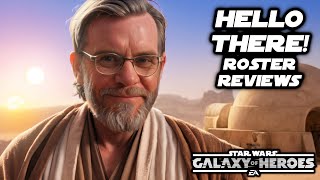 SWGOH LIVE Roster Reviews and Just Hangin Out With Your Star Wars Dad [upl. by Ahseat]