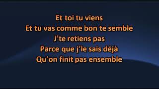 Roxane Bruneau  Jte retiens pas  Lyrics [upl. by Conway]