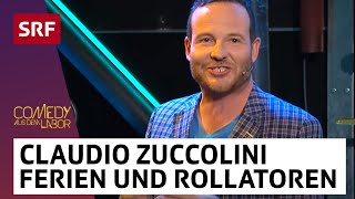 Claudio Zuccolini Ferien Rollatoren und Nebenwirkungen  Comedy aus dem Labor  SRF [upl. by Ynaoj]