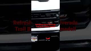 Refreshed Chevy Silverado Trail Boss custom model [upl. by Ahsias]