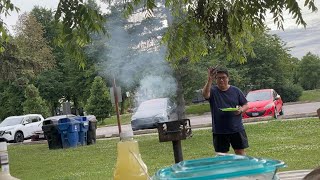 Welcoming new immigrants from the Philippines at Earl bales Park [upl. by Aniez]