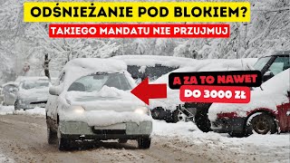 Odśnieżanie pod blokiem Takiego mandatu nie przyjmuj [upl. by Pavior]