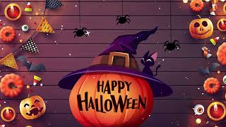 Halloween Screensaver  Happy Halloween  Spooky Celebration Wallpaper  HD  1HR [upl. by Lana232]