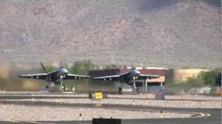 FA18s Takeoff from Scottsdale Airport [upl. by Ennahtebazile]