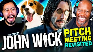 JOHN WICK Pitch Meeting Revisited REACTION  Ryan George  CinePals [upl. by Rasure]