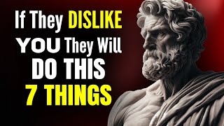 7 Signs That Someone Dislikes You and is Hiding it  STOIC PHILOSOPHY [upl. by Eissert222]