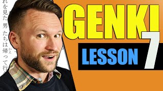 【N5】Genki 1 Lesson 7 Japanese Grammar Made Clear [upl. by Shir]