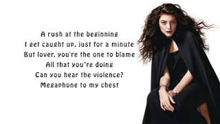 Lorde  The Louvre lyrics [upl. by Anairuy787]