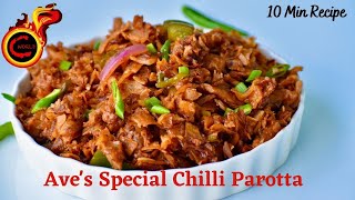 Chilli Parotta  Leftover Parotta Recipe  ബാക്കി വന്ന പൊറോട്ട കൊണ്ട് ചില്ലി പൊറോട്ട  Ep1046 [upl. by Alasteir]