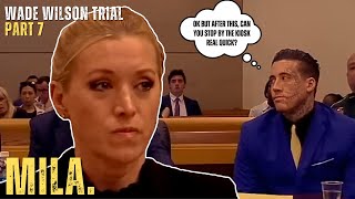 Wade Wilson Trial Pt 7  ExGirlfriend Testifies [upl. by Ainegue656]