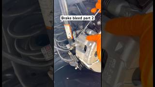 Brake bleed procedure mechanic fixit repairs cars mechanicsoftiktok automotive repair [upl. by Carbo]