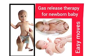 How to release newborn baby gas or colic 4 steps to release gas without colic drops [upl. by Frohne]