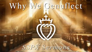 Why We Genuflect  SSPX Sermons [upl. by Doughman303]