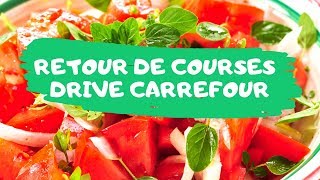 RETOUR DE COURSES ►►► DRIVE CARREFOUR [upl. by Strawn122]