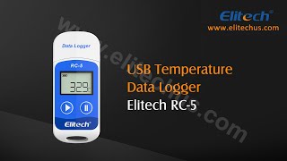 How to Use Elitech RC5 Temperature Data Logger [upl. by Losiram]