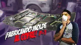 Como Hacer Molde en Fibra de Vidrio de un Cofre para Hacerlo en Carbono  Parte 1  Marco MAAP [upl. by Nyltiak]