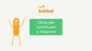 Inglese per principianti Lezione 1  Esercizi Multimediali con Babbel  Imparare linglese [upl. by Stetson]